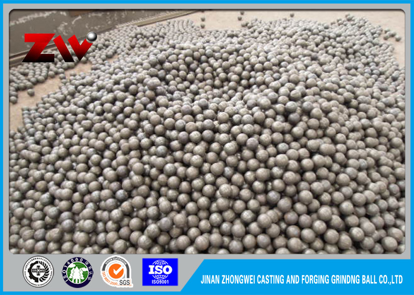 le sfere d'acciaio di laminatura dell'acciaio 60Mn di 40mm, mulino a palle hanno forgiato le palle d'acciaio della macinazione