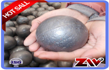 Bolle di acciaio fuso di qualità certificata Utilizzazione industriale Mezzi di macinazione Mineria del cemento Basso tasso di rottura