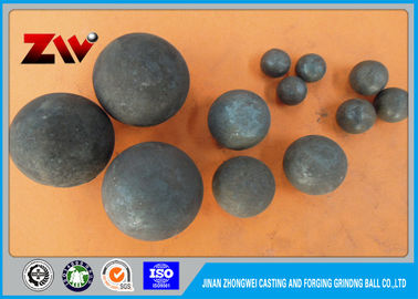 Basso tasso di rottura Dia 20mm-150mm sfera di macinazione in acciaio forgiato per l'estrazione mineraria