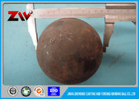 Sfere d'acciaio a laminazione a caldo 60Mn HRC 65-68 di alta durezza di elaborazione minerale 25mm