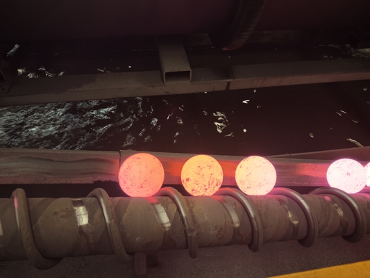 Bolle di media di rettifica di alta qualità 30 mm 50 mm 100 mm sfera di acciaio di rettifica forgiata per la centrale elettrica di cemento del mulino a sfere