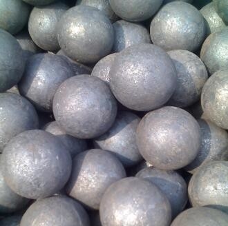 20-180 mm sfera di acciaio forgiato per l'estrazione mineraria macinare cemento resistenza all'impatto 12 Joule HRC 55-65
