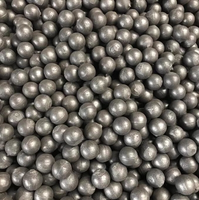 Bolle di acciaio fuso di qualità certificata Utilizzazione industriale Mezzi di macinazione Mineria del cemento Basso tasso di rottura