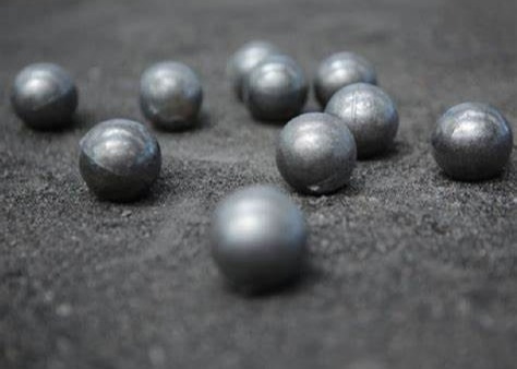 Fabbrica sfera di ferro fuso sfere di silicio manganese 130mm sfera di acciaio forgiata
