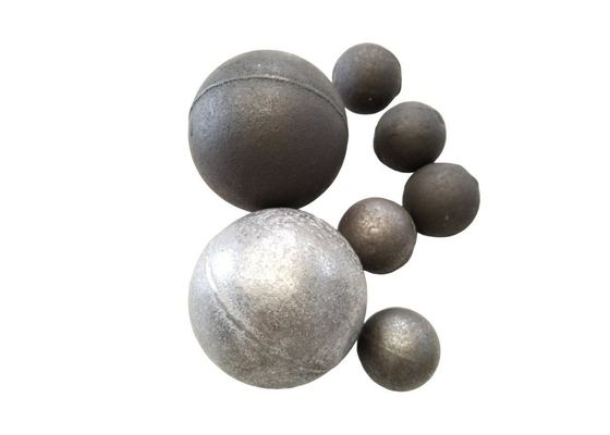 65 70 75 80 mm Medi di macinazione in acciaio forgiato ad alto manganese Sfere di ferro fuso per macchine da mulino a sfere