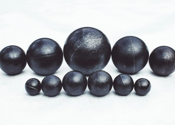 Fabbrica sfera di ferro fuso sfere di silicio manganese 130mm sfera di acciaio forgiata