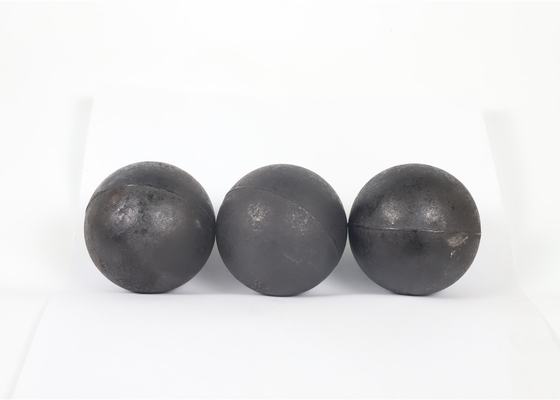 Fabbrica sfera di ferro fuso sfere di silicio manganese 130mm sfera di acciaio forgiata