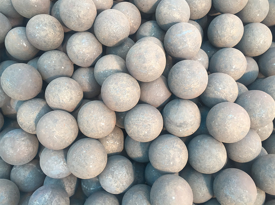 Bolle di media di macinazione in acciaio fuso di alta durezza da 10 mm a 150 mm