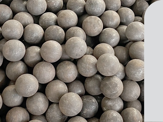 Bolle di media di macinazione in acciaio fuso di alta durezza da 10 mm a 150 mm