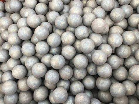 20-180 mm sfera di acciaio forgiato per l'estrazione mineraria macinare cemento resistenza all'impatto 12 Joule HRC 55-65