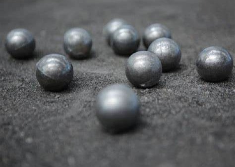 Fabbrica sfera di ferro fuso sfere di silicio manganese 130mm sfera di acciaio forgiata