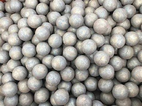 20-180 mm sfera di acciaio forgiato per l'estrazione mineraria macinare cemento resistenza all'impatto 12 Joule HRC 55-65