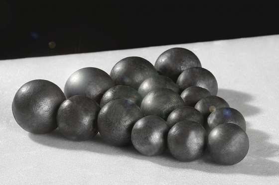 Fabbrica 20mm 100mm sfera di rettifica media miniera cemento sfere di acciaio forgiato per la rettifica minerale