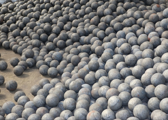 Medi di macinazione di alta qualità da 10 mm a 150 mm sfera di macinazione forgiata per impianti minerari e di cemento