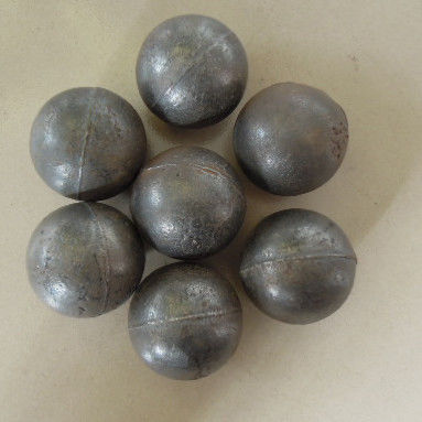 65 70 75 80 mm Medi di macinazione in acciaio forgiato ad alto manganese Sfere di ferro fuso per macchine da mulino a sfere